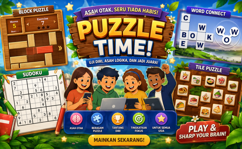 5 Game Online Asah Otak Terbaik untuk Tingkatkan Fokus!