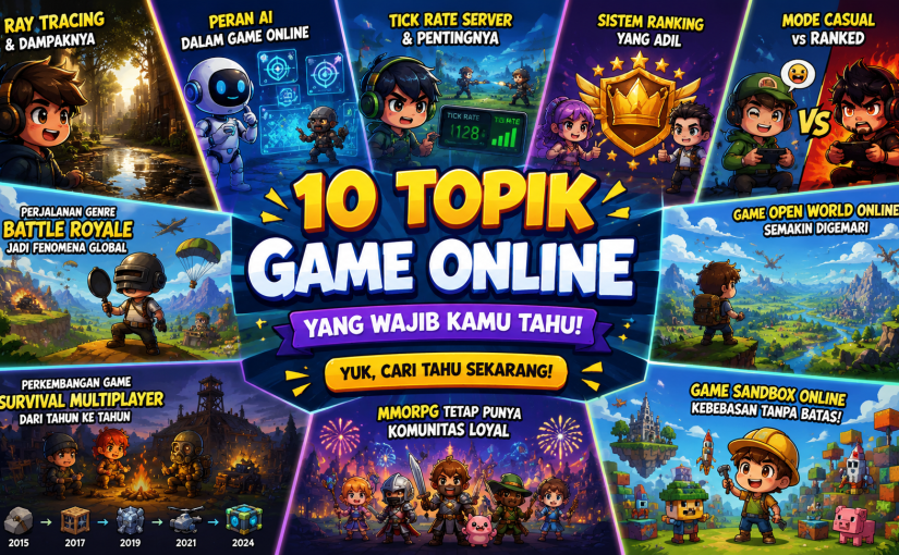 Mengapa Game Open World Online Semakin Digemari?
